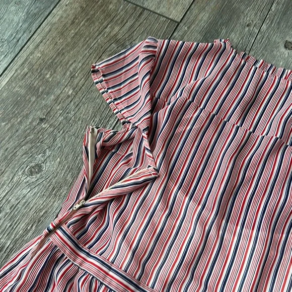 Modcloth Red, White, and Blue Striped Dress Perfect for 4th of July! - Picture 6 of 9